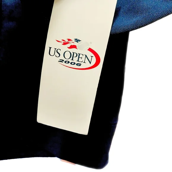 NWT RLX Ralph Lauren US Open 2006 Ball Girl Navy Full Zip Blue/Red Jacket Size S - Picture 5 of 6